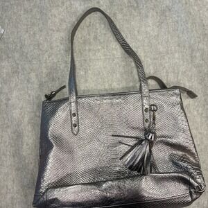The Sak Metallic Tote Large Gorgeous
